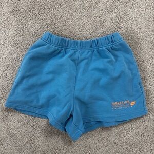 Fabletics Women's Athletic Shorts in Vibrant Blue